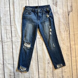 1822  Denim Women's Denim Distressed Blue Jeans Size 6